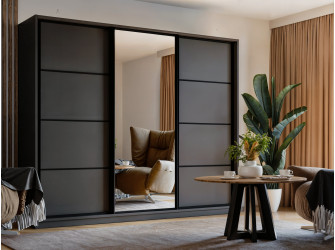 Szafa Przesuwna Mia 250 Grafit