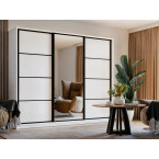 Szafa Przesuwna Mia 270 Biały Mat