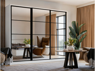 Szafa Przesuwna Diana 250 Biały Mat