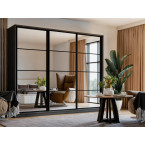 Szafa Przesuwna Diana 250 Grafit