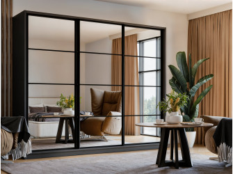 Szafa Przesuwna Diana 270 Grafit