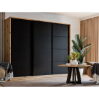 Szafa Przesuwna Matt 250 Artisan + Czarny