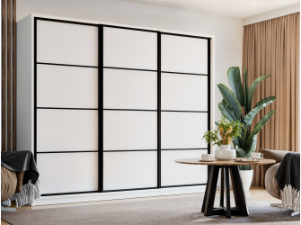 Szafa Przesuwna Matt 270 Biały Mat