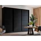 Szafa Przesuwna Matt 270 Czarny Mat