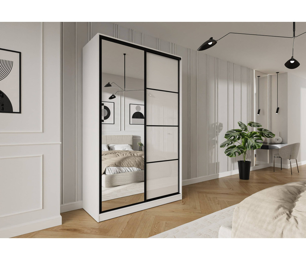 Szafa przesuwna Trend 6 150 Połysk