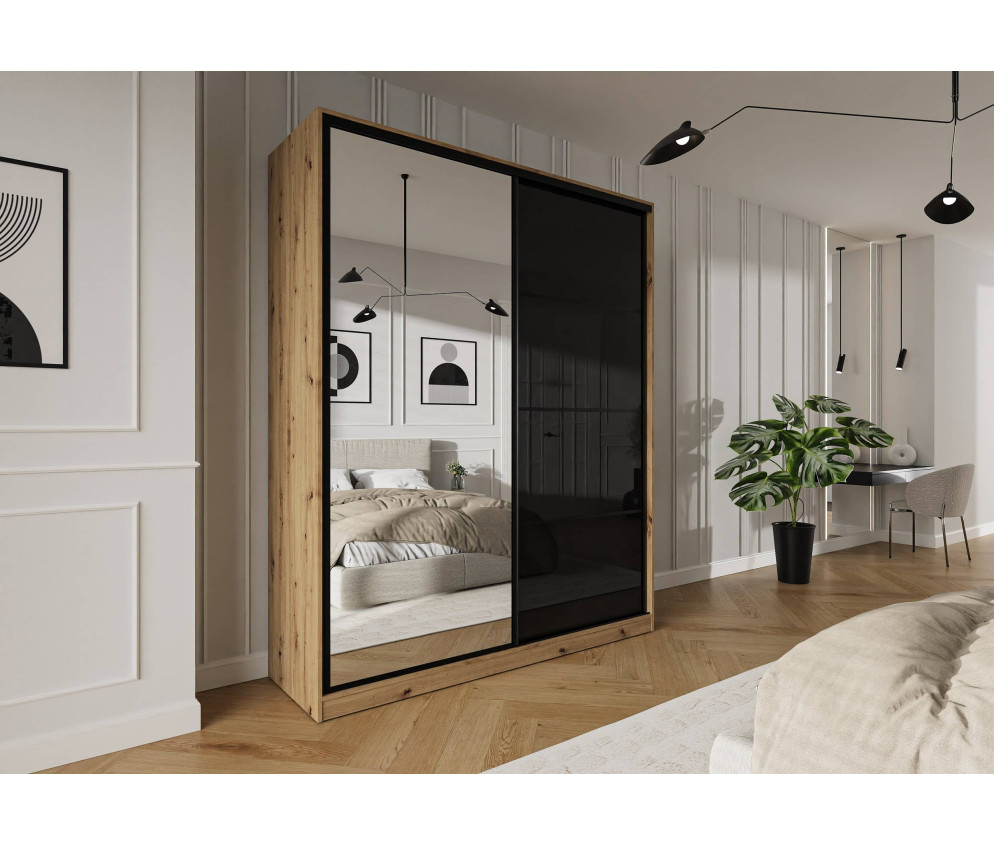 Szafa przesuwna Trend 6 200 Połysk