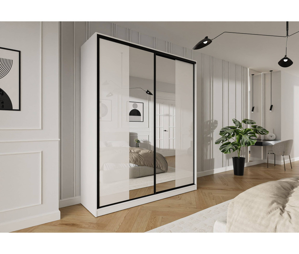 Szafa przesuwna Trend 5 180 Połysk