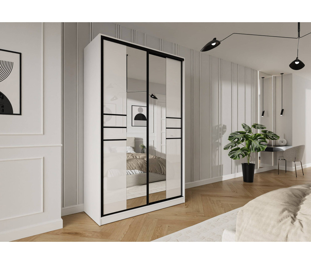 Szafa przesuwna Trend 8 150 Połysk