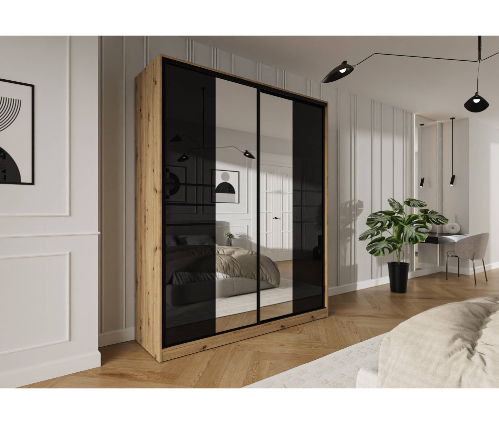 Szafa przesuwna Trend 8 180 Połysk