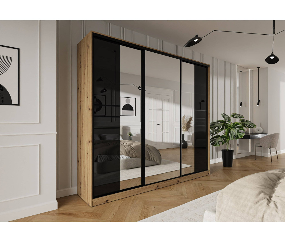 Szafa przesuwna Trend 8 250 Połysk