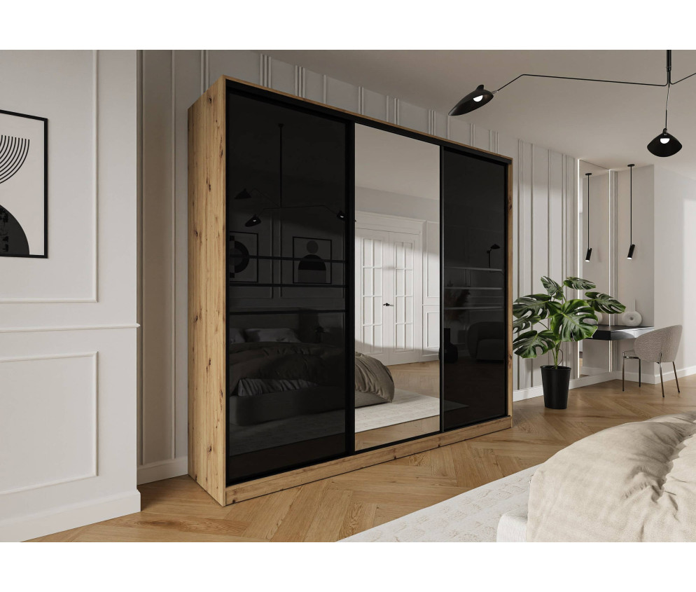 Szafa przesuwna Trend 9 250 Połysk