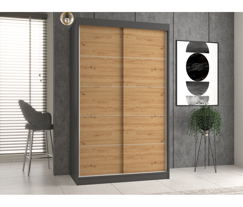 Szafa Iga 120C ANTRACYT ARTISAN