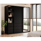 Szafa uchylno-przesuwna Pola 150 z lustrem