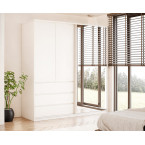 Szafa uchylno-przesuwna Pola 200 z lustrem