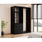 Szafa uchylno-przesuwna Pola 180 z lustrem