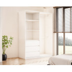 Szafa uchylno-przesuwna Pola 180 z lustrem