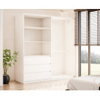 Szafa uchylno-przesuwna Pola 200 bez lustra