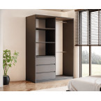 Szafa uchylno-przesuwna Pola 180 bez lustra