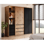 Szafa uchylno-przesuwna Pola 150 bez lustra