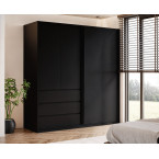 Szafa uchylno-przesuwna Pola 200 bez lustra