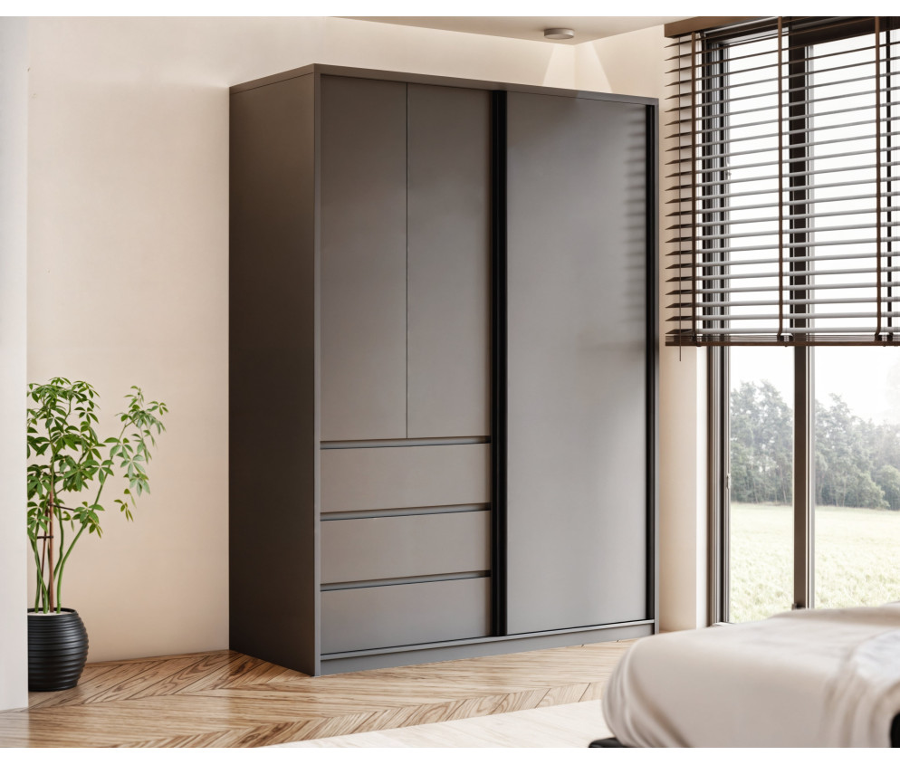 Szafa uchylno-przesuwna Pola 120 bez lustra