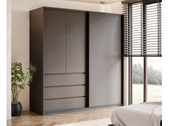 Szafa uchylno-przesuwna Pola 180 bez lustra