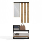 Garderoba Vera VERA ANTRACYT ARTISAN