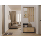 Garderoba Vera VERA ANTRACYT ARTISAN