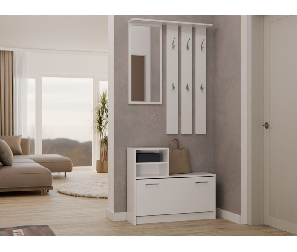 Garderoba Vera VERA BIAŁY