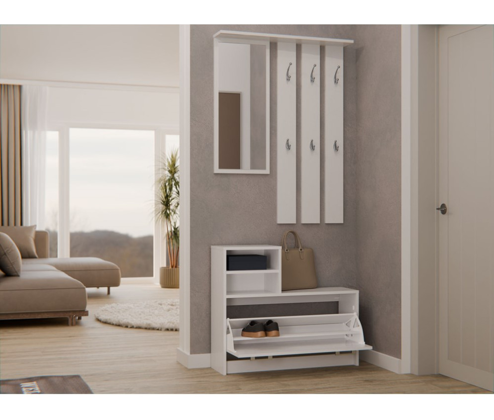 Garderoba Vera VERA BIAŁY