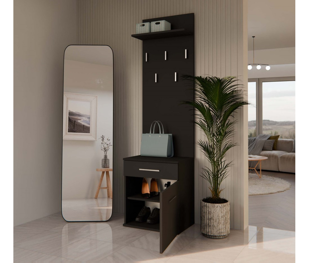 Wieszak Duo DUO CZARNY