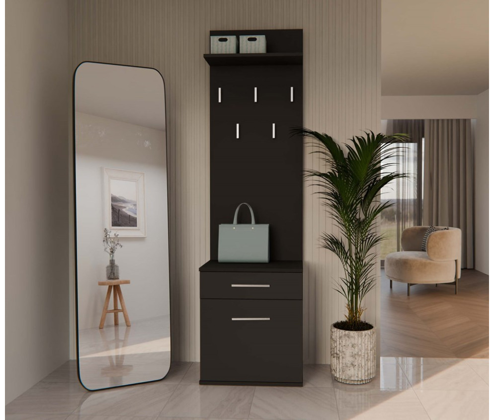 Wieszak Duo DUO CZARNY