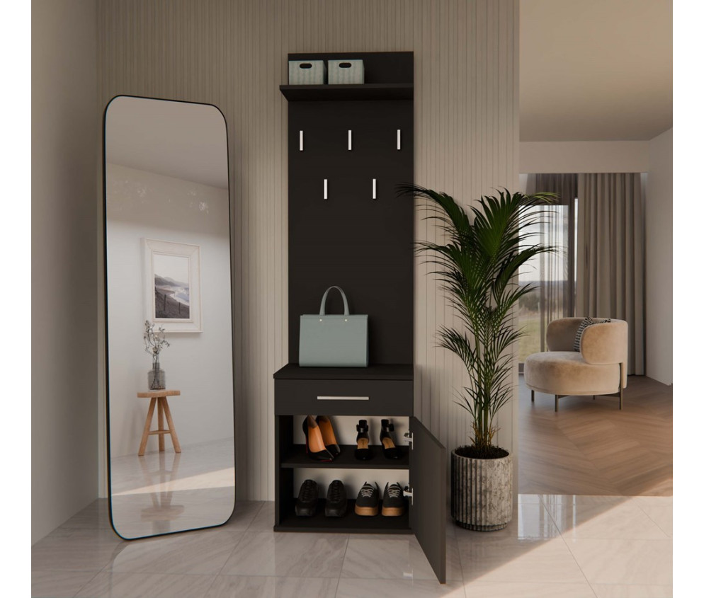 Wieszak Duo DUO CZARNY