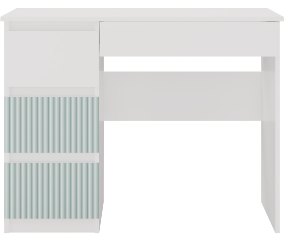 Biurko Mijas LEWE ARTESO MINT Miętowy