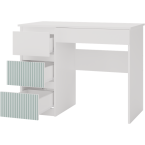 Biurko Mijas LEWE ARTESO MINT Miętowy