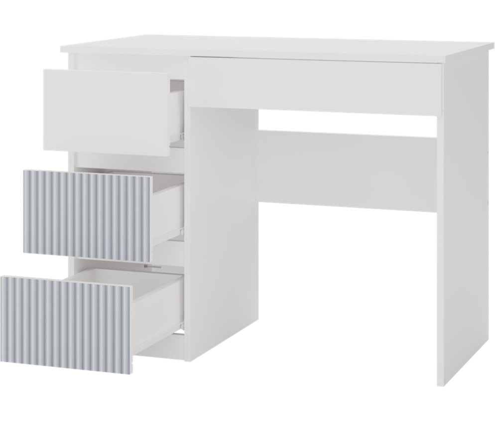 Biurko Mijas LEWE ARTESO BLUE Niebieski