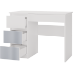 Biurko Mijas LEWE ARTESO BLUE Niebieski