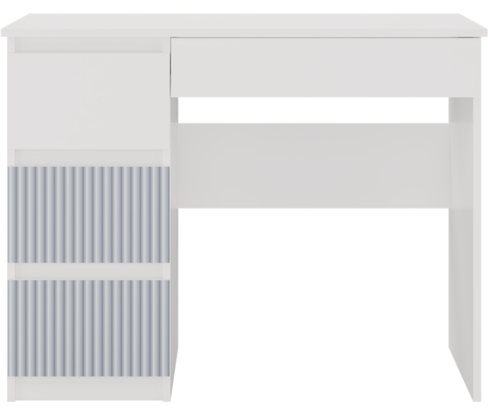 Biurko Mijas LEWE ARTESO BLUE Niebieski