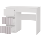 Biurko Mijas LEWE ARTESO PINK Różowy