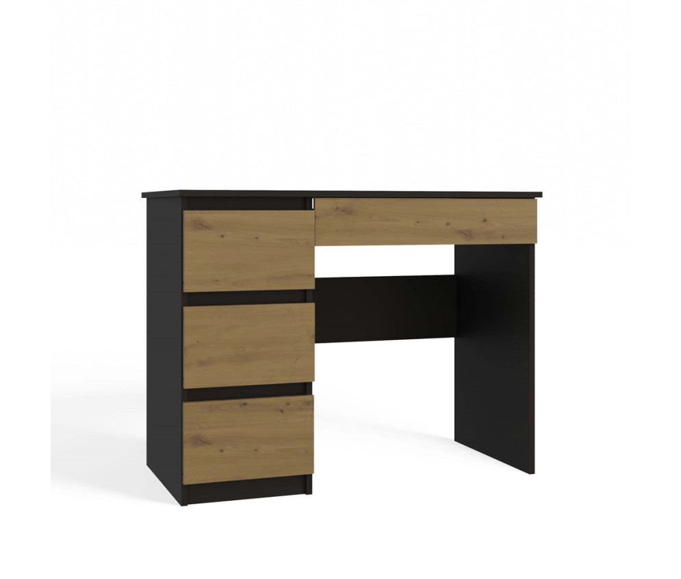 Biurko Mijas LEWE ANTRACYT ARTISAN