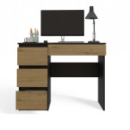 Biurko Mijas LEWE ANTRACYT ARTISAN