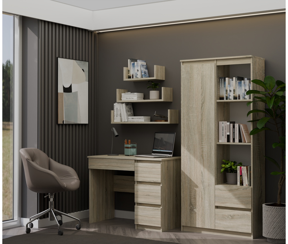 Biurko Mijas PRAWE SONOMA