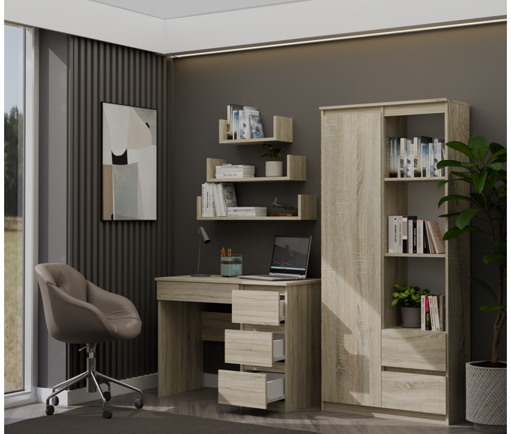 Biurko Mijas PRAWE SONOMA