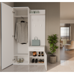 Garderoba Duo DUO BIAŁY