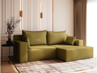 Naroznik Sell z funkcją spania tkanina Storm