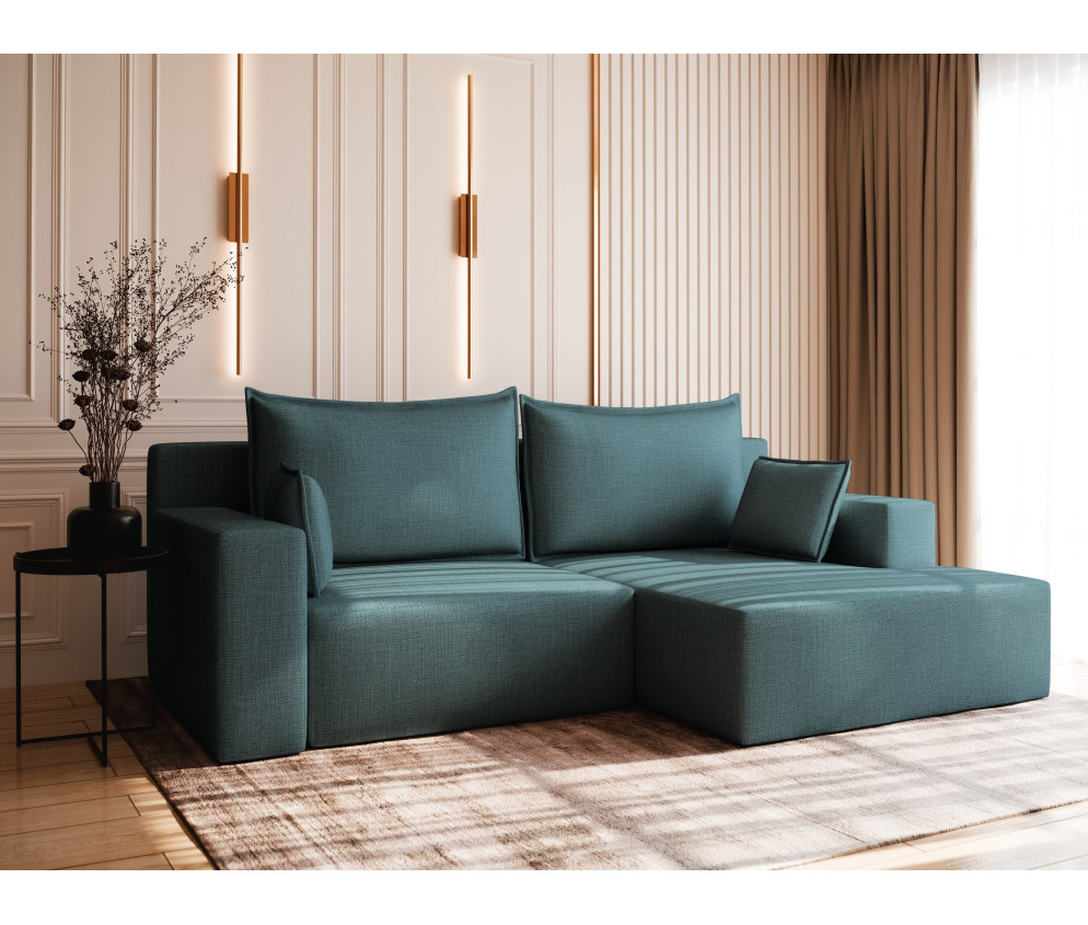 Naroznik Sell z funkcją spania tkanina Storm