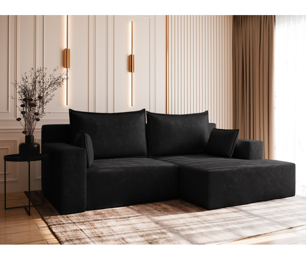 Naroznik Sell z funkcją spania tkanina Casablanca