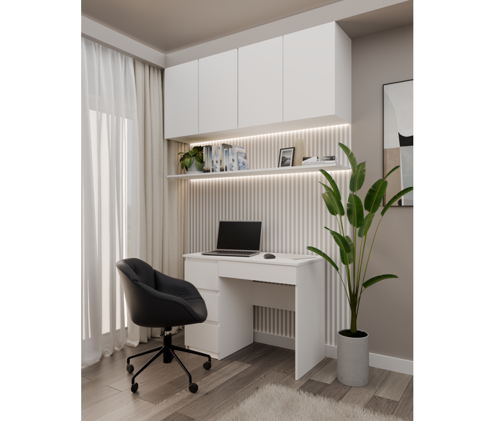 Biurko Mijas LEWE BIAŁY