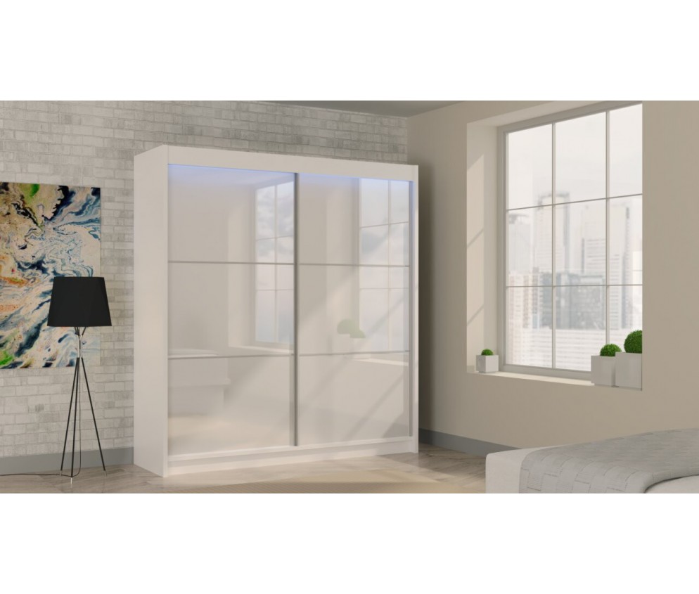 Szafa przesuwna Derino 200 Połysk