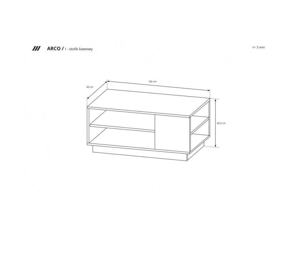 Stolik Kawowy Coro Połysk